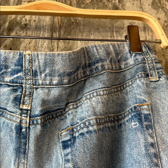 RAG & BONE Women's Wide Leg Jeans Size L In Blue - Picture 5 of 5
